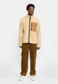 Revolution Pocket Teddy Jacket / 7816 - Beige - Supermen.dk
