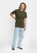 Revolution Printed T-shirt / 1422 SCA - Army - Supermen.dk