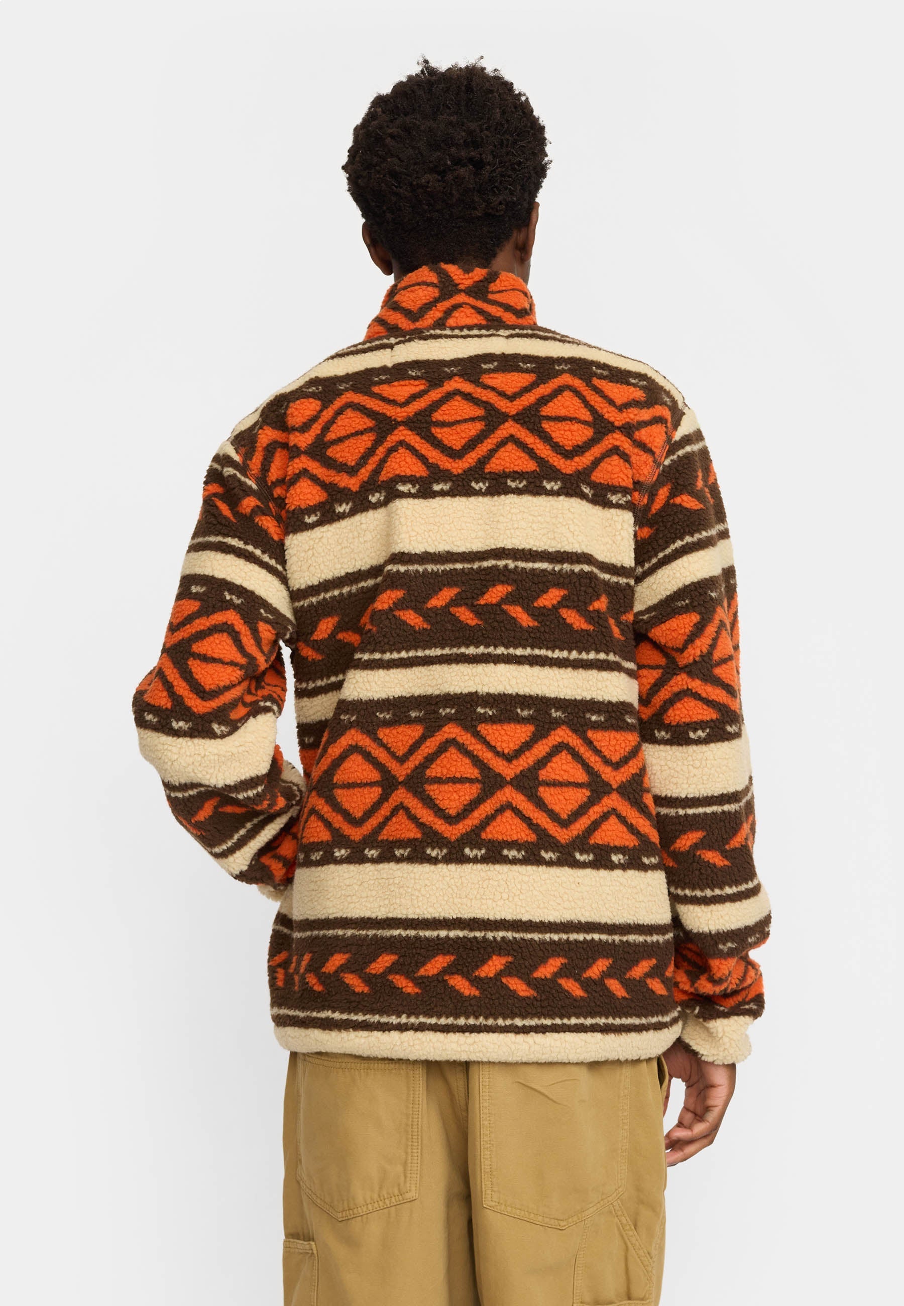 Revolution Printed Teddy Jacket - Supermen.dk