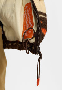 Revolution Printed Teddy Jacket - Supermen.dk