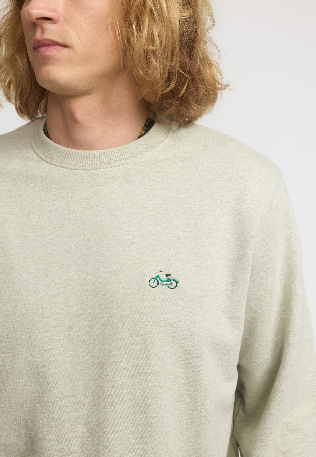 Revolution PUC Sweater Lightgreen - melange - Supermen.dk