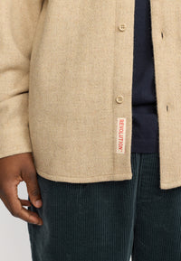 Revolution Utility Overshirt / 3217 - Beige - Supermen.dk