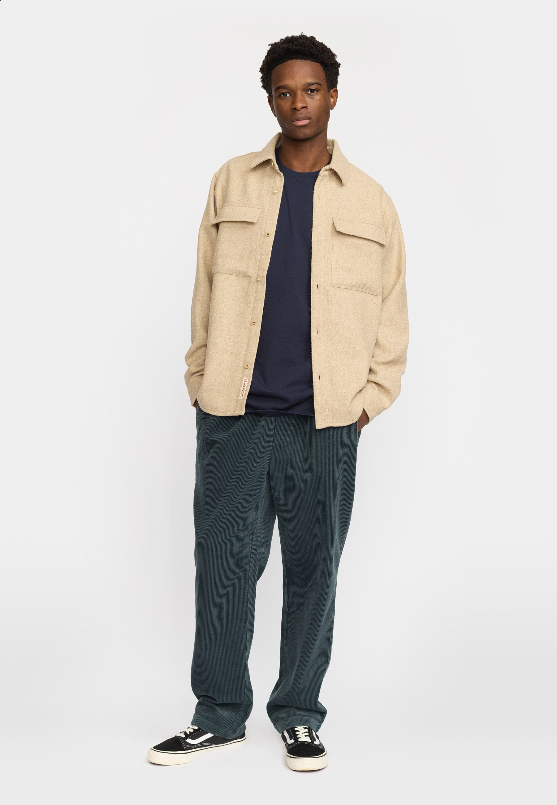 Revolution Utility Overshirt / 3217 - Beige - Supermen.dk