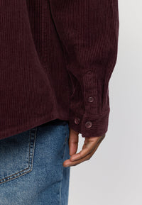 Revolution Utility Overshirt / 3776 - Burgundy - Supermen.dk