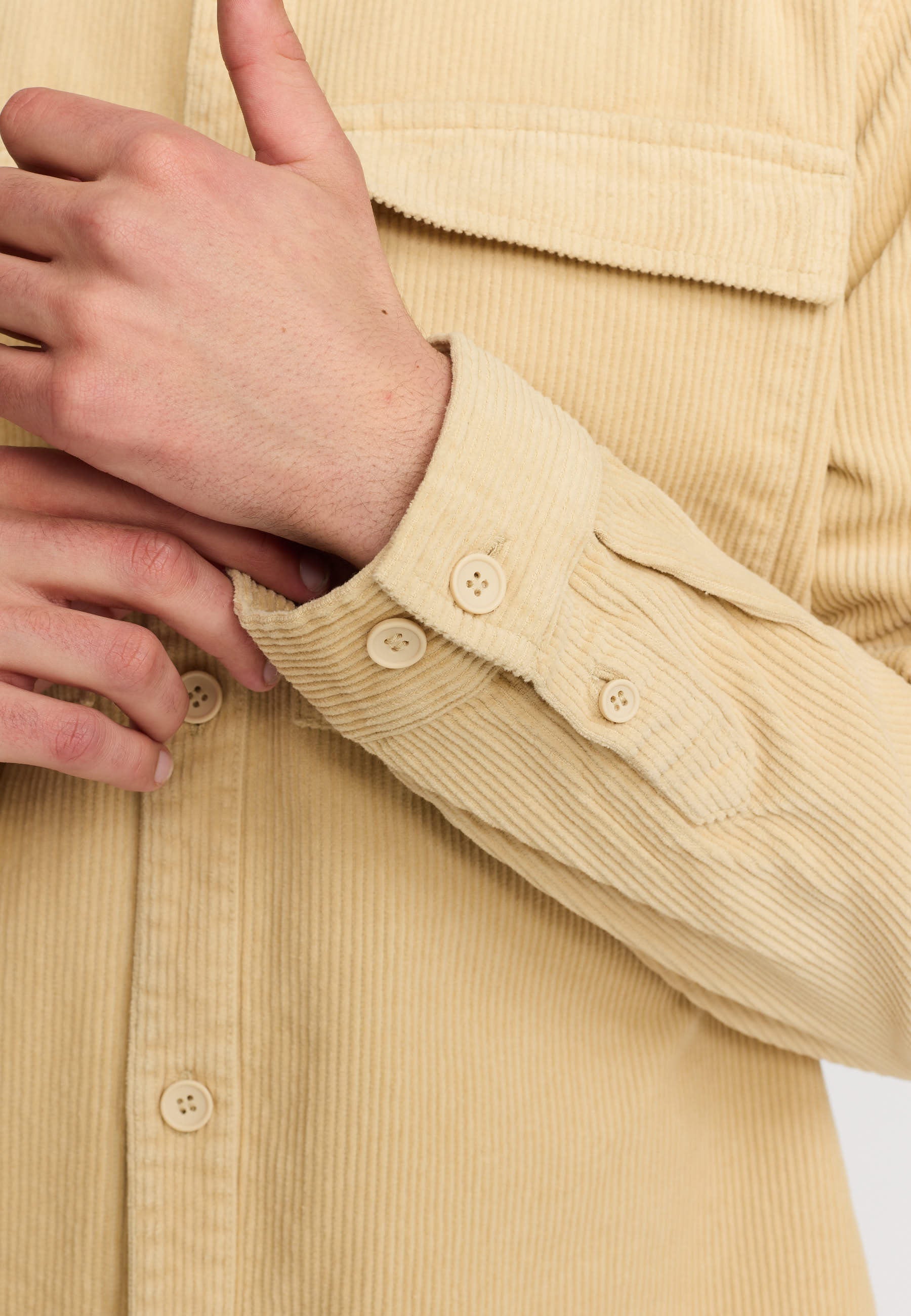 Revolution Utility Overshirt / 3776 - Offwhite - Supermen.dk