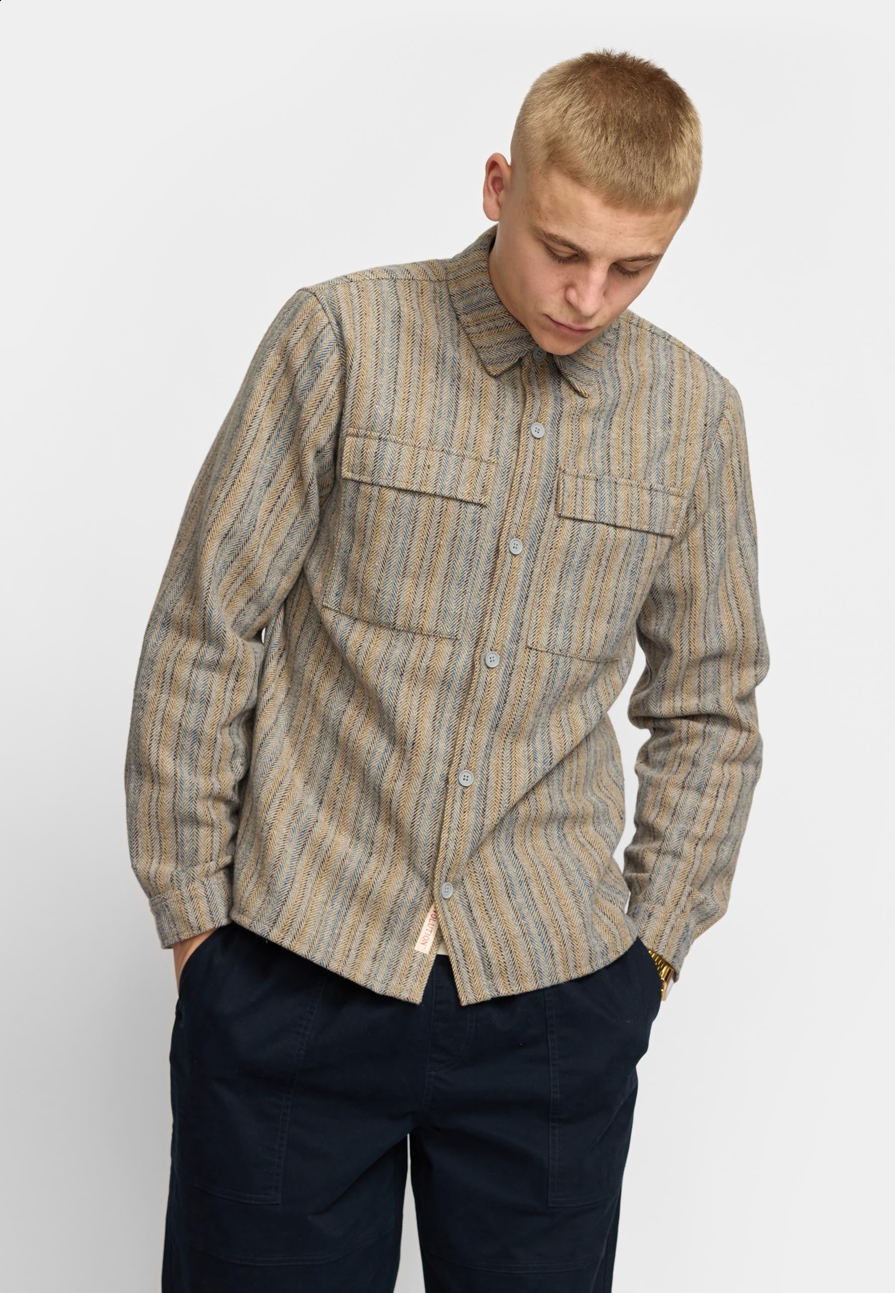 Revolution Utility Shirt / 3208 - Grey - Supermen.dk
