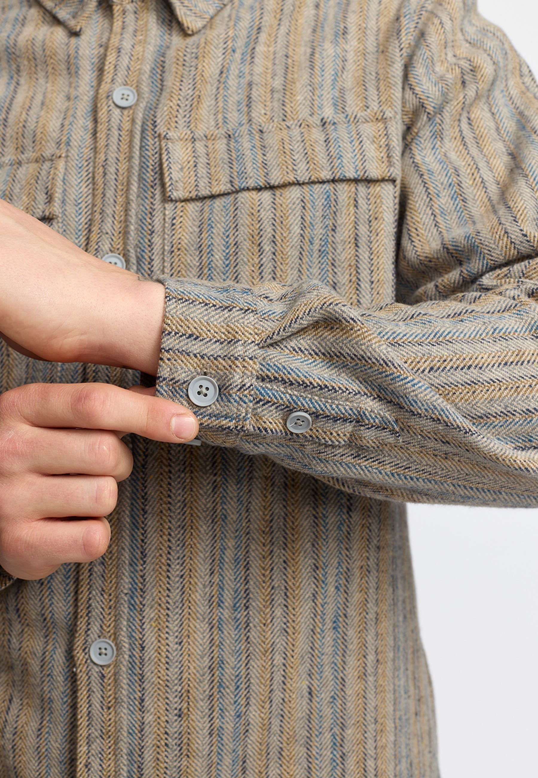 Revolution Utility Shirt / 3208 - Grey - Supermen.dk