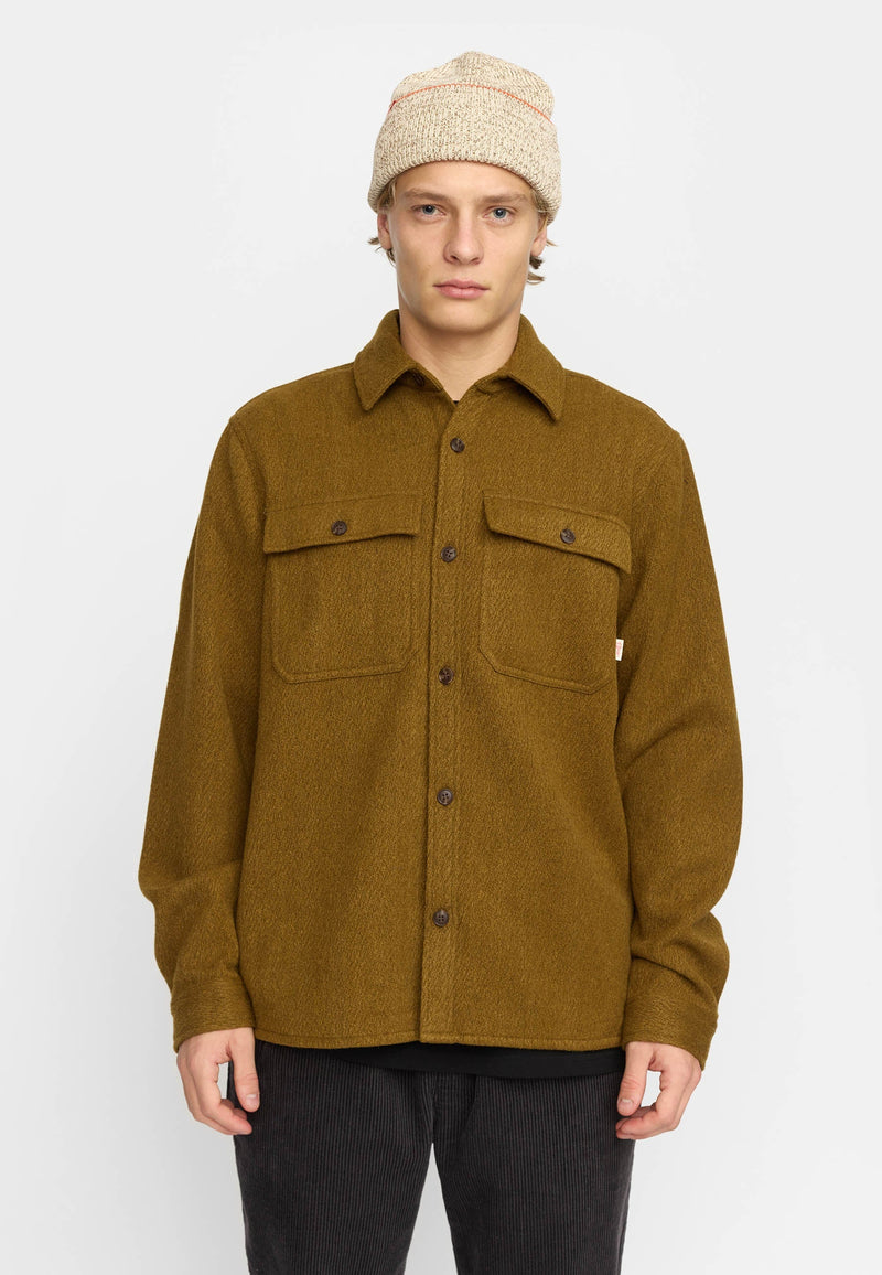 Revolution Worker Overshirt / 3216 - Dustbrown - Supermen.dk