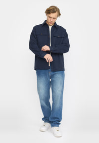 Revolution Worker Overshirt / 3216 - Navy - Supermen.dk