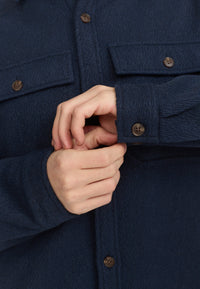 Revolution Worker Overshirt / 3216 - Navy - Supermen.dk