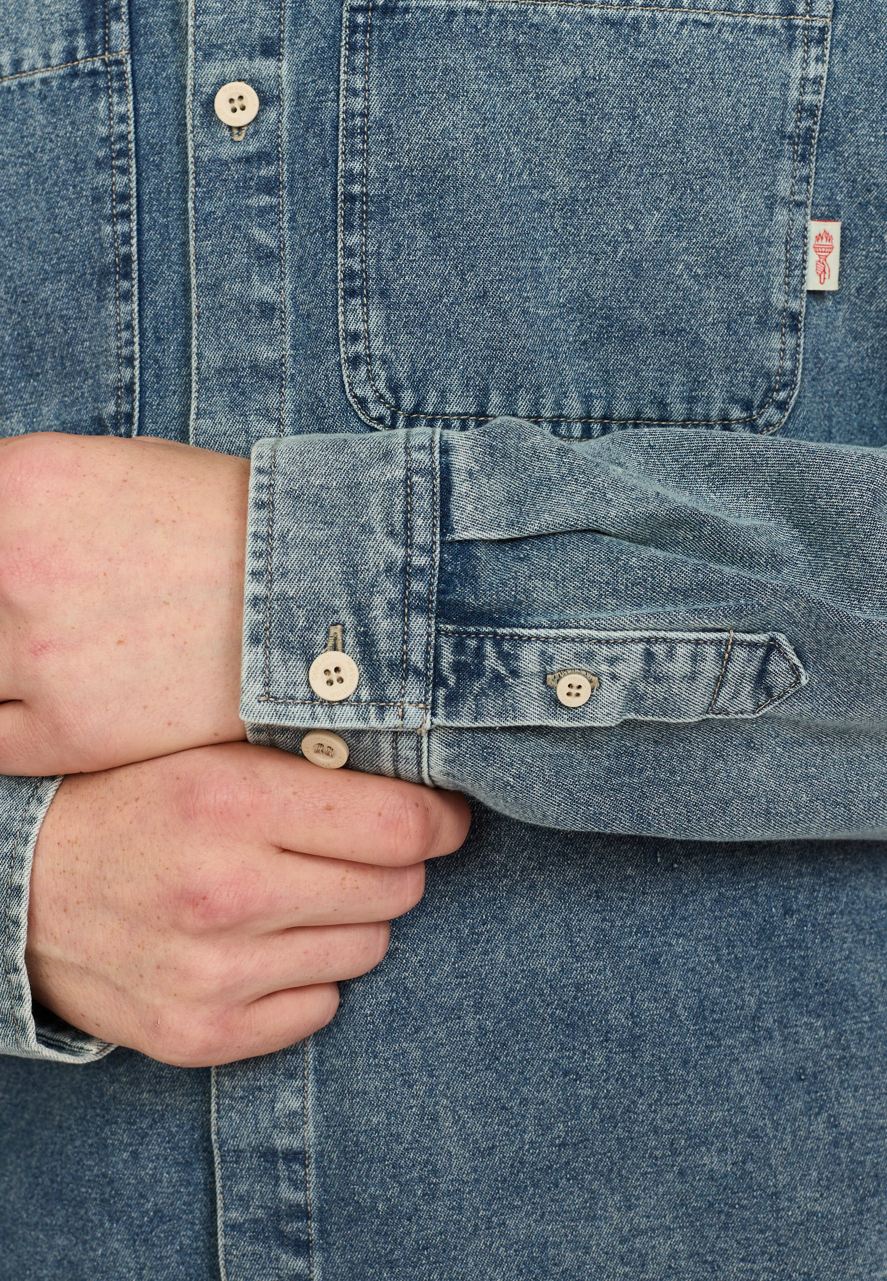 Revolution Worker Shirt 3225 - Supermen.dk