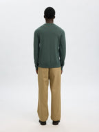 Selected Knit Merino Strik - Deep Forest - Supermen.dk