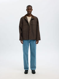 Selected Knit Merino Strik - Oatmeal/Melange - Supermen.dk