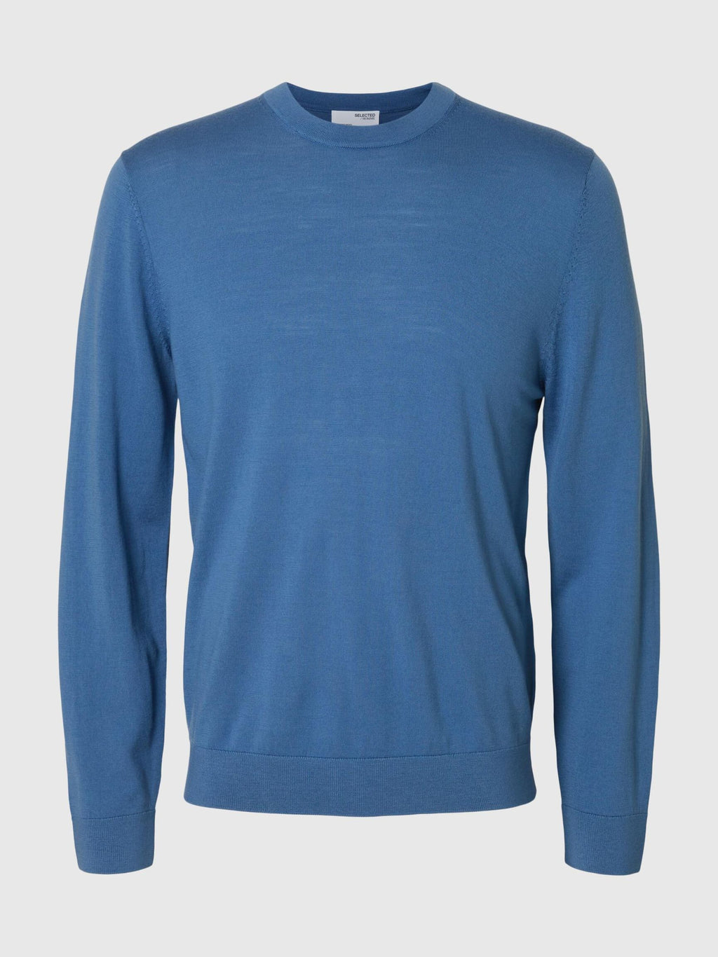 Selected Knit Merino Strik - True Navy - Supermen.dk