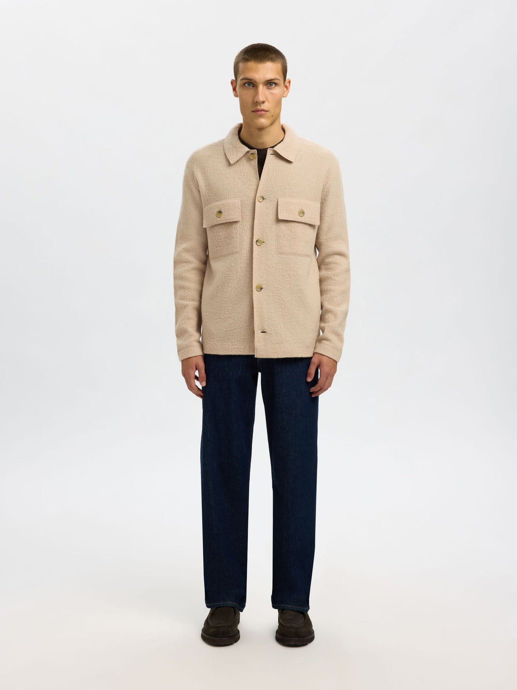 Selected Knit Workwear cardigan - Supermen.dk