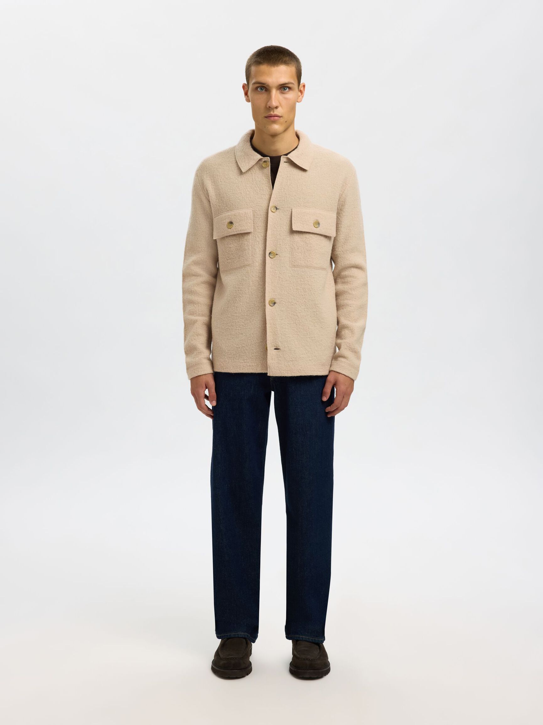 Selected Knit Workwear cardigan - Supermen.dk