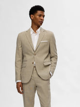 Indlæs billede til gallerivisning Selected SLHSLIM - OASIS LINEN BLAZER Sand - Supermen.dk
