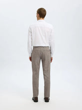 Indlæs billede til gallerivisning Selected SLHSLIM - OASIS LINEN BUKS Dark Sand Melange - Supermen.dk
