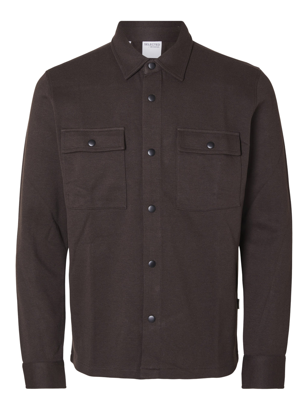 Selected SWEAT JACKET Chocolate Torte - Supermen.dk