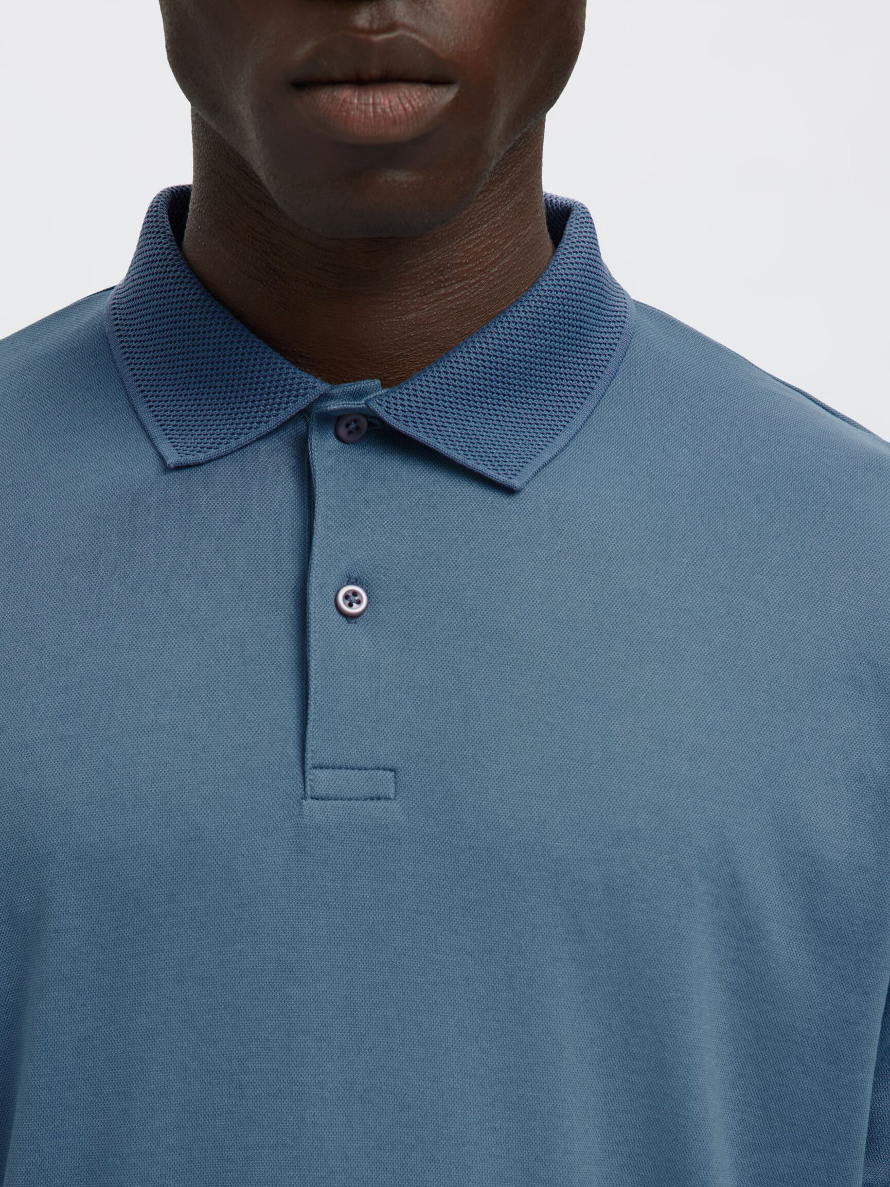Selected Homme Classic Polo - Blue Mirage