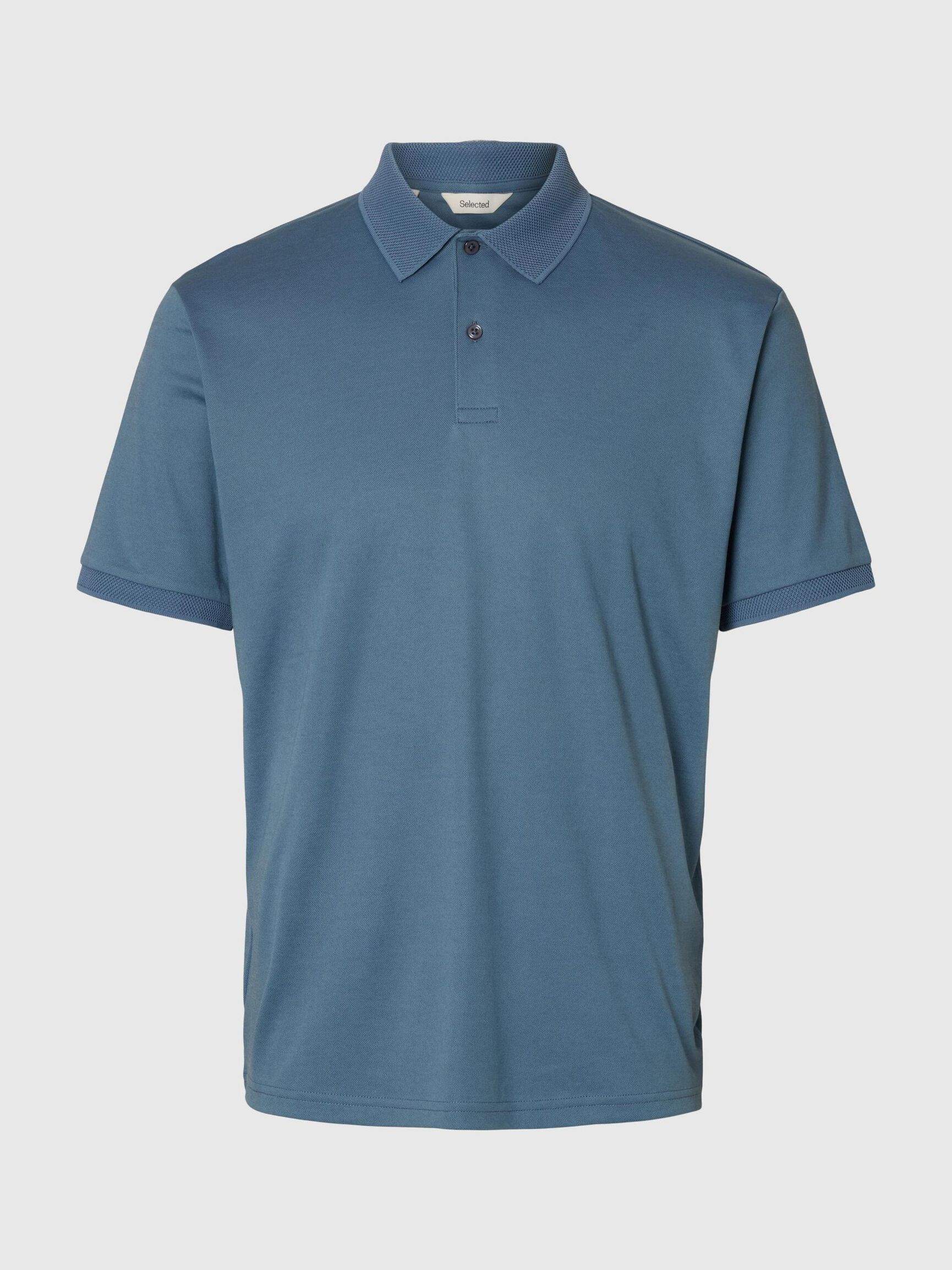 Selected Homme Classic Polo - Blue Mirage