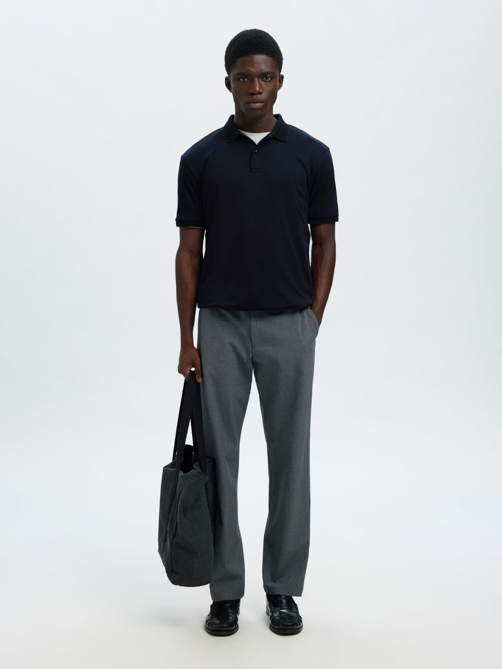 Selected Homme Classic Polo - Sky Captain
