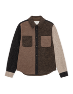 Les Deux Wool Colourblock Overshirt