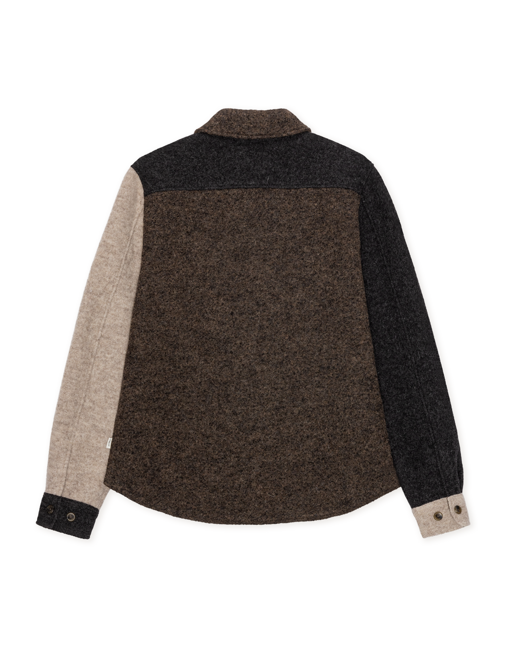 Les Deux Wool Colourblock Overshirt