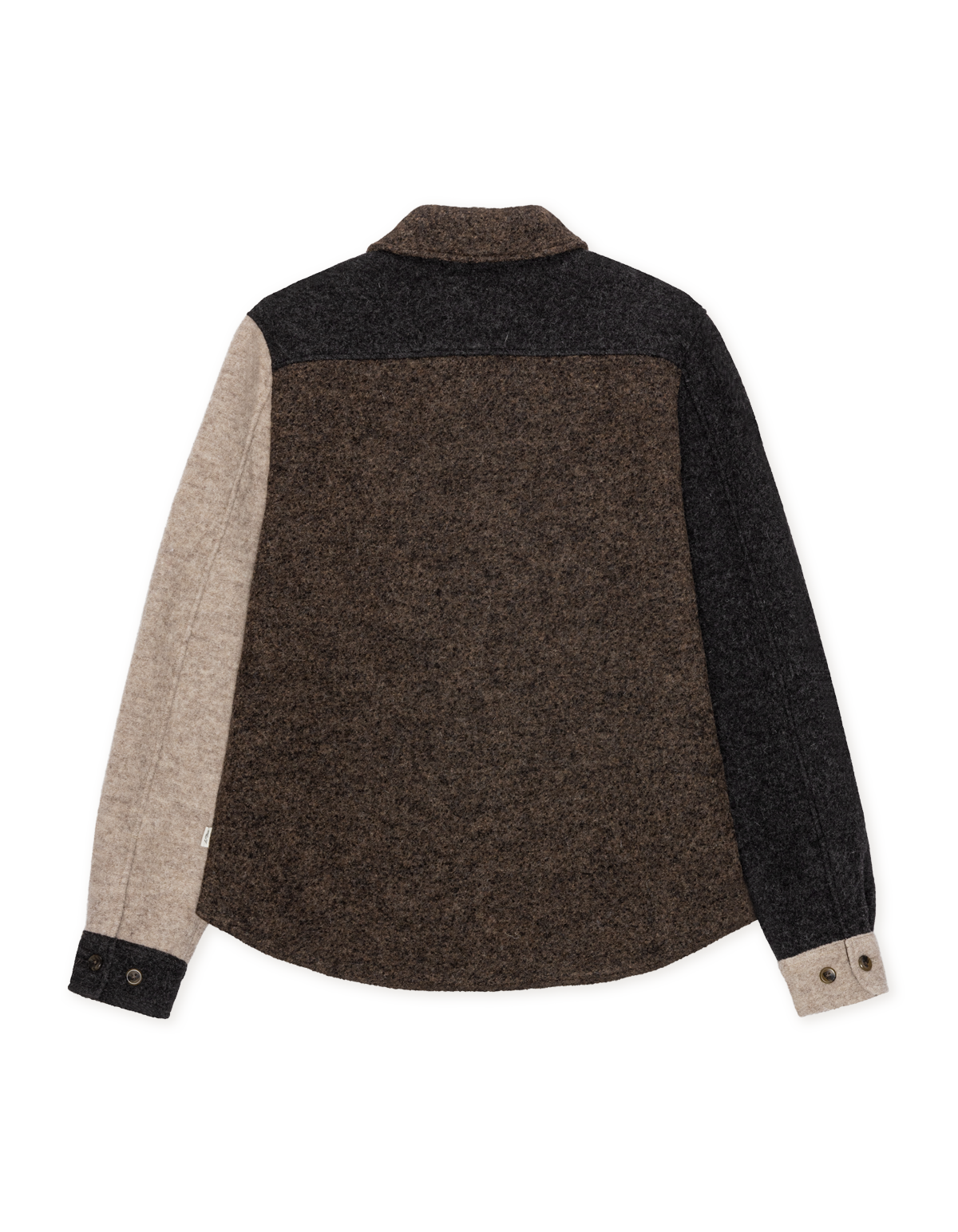 Les Deux Wool Colourblock Overshirt