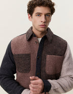 Les Deux Wool Colourblock Overshirt