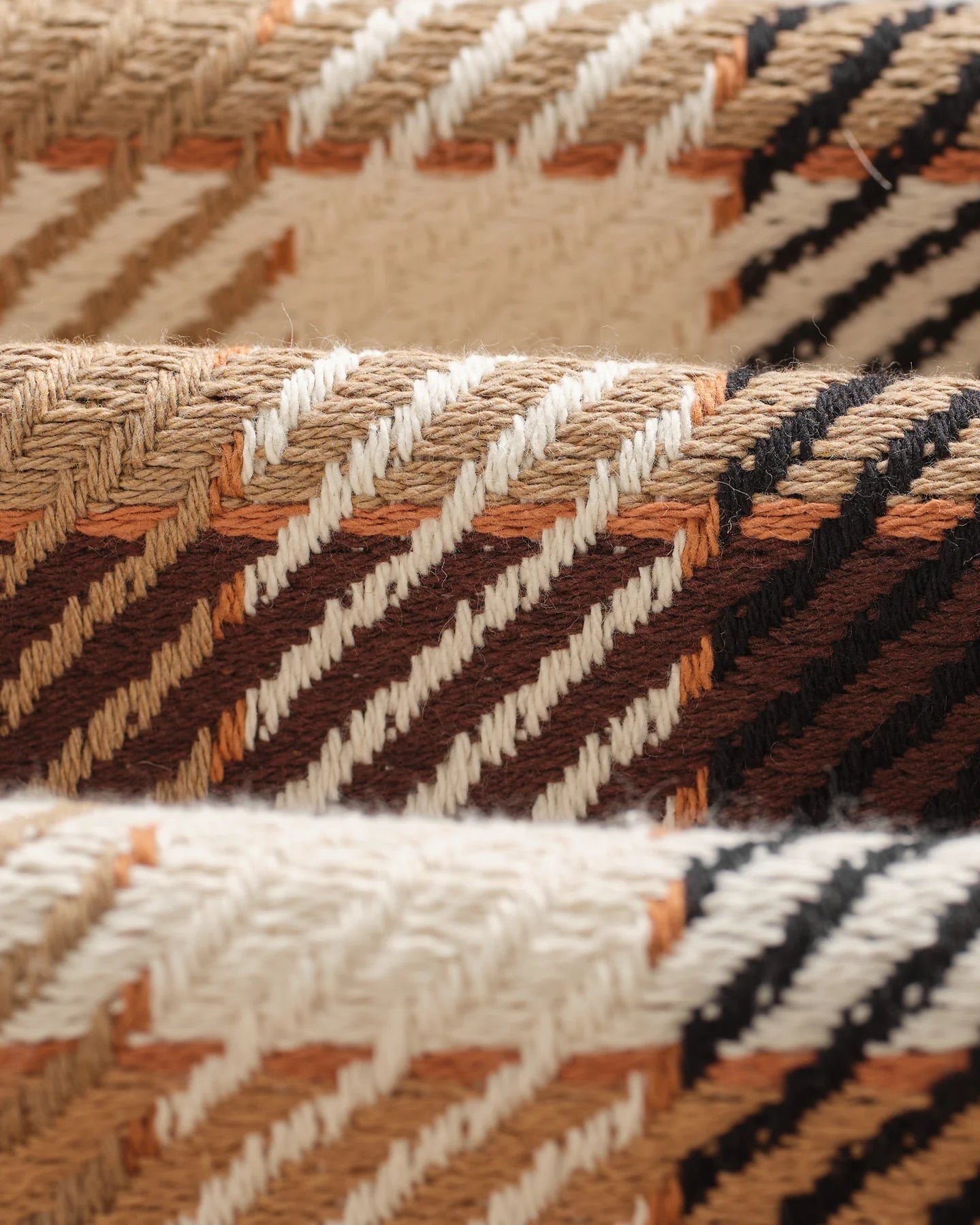 Wax London - Whiting - Natural And Brown Pike Check Overshirt - Supermen.dk