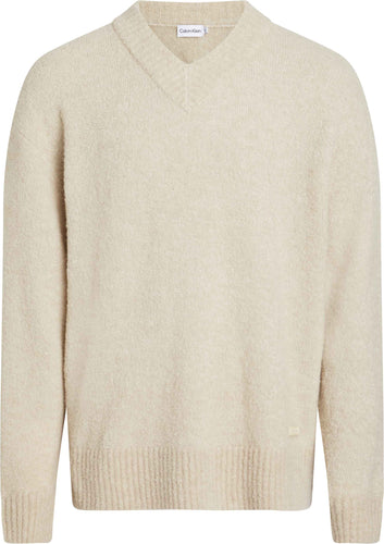 Calvin Klein Boucle V-Neck Jumper - Supermen.dk