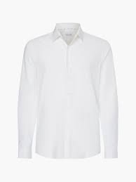 Calvin Klein Poplin Stretch Slim Shirt - Supermen.dk