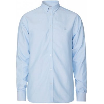 Christoph Oxford Shirt - Light Blue - Supermen.dk