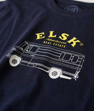 Indlæs billede til gallerivisning ELSK ADVENTUROUS MEN&#39;S BRUSHED T-SHIRT Dark Navy - Supermen.dk
