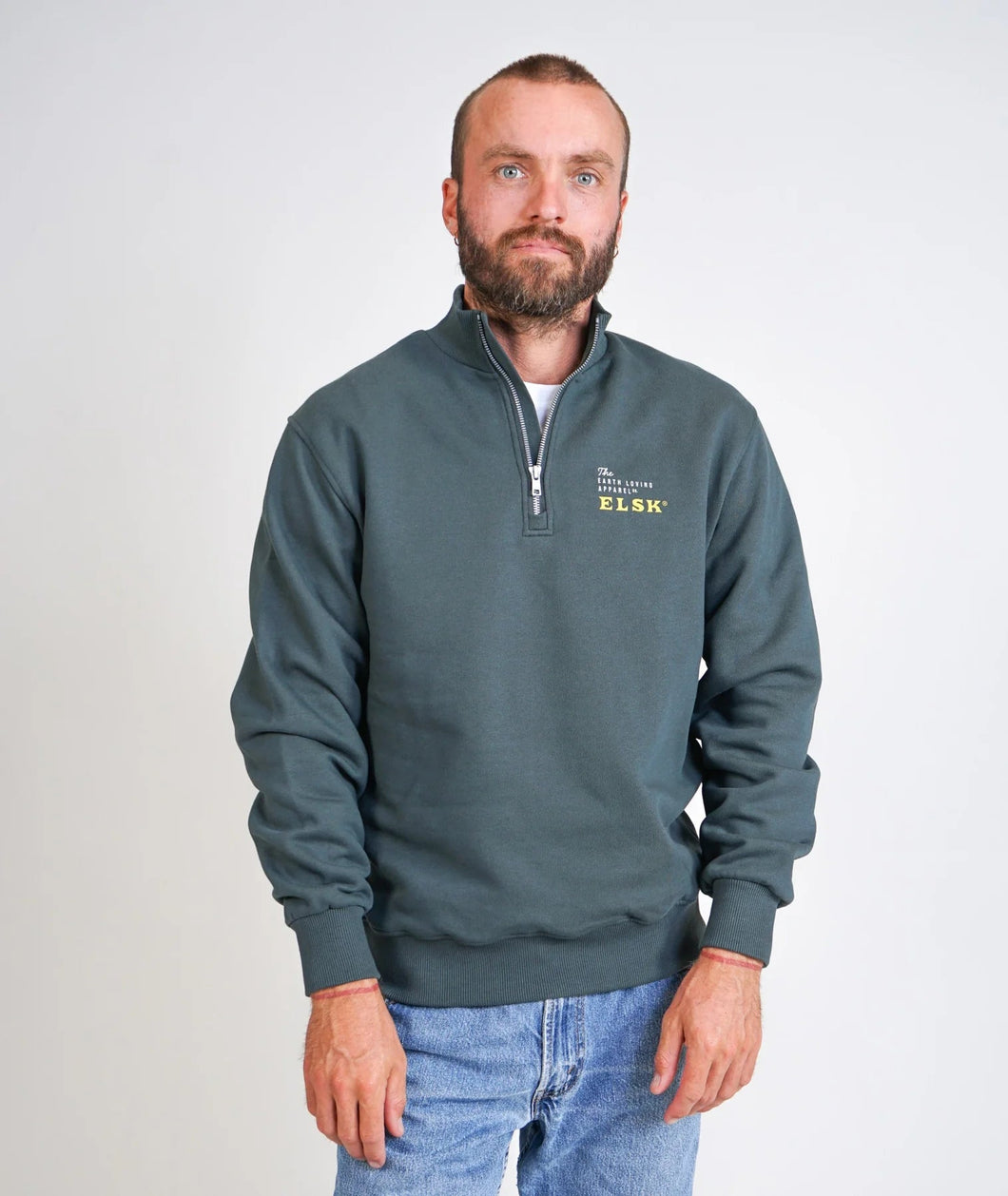 ELSK EARTH LOVING MEN'S EGON HALFZIP - Supermen.dk