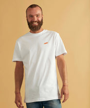 Indlæs billede til gallerivisning ELSK TECH PCH BRUSHED T-SHIRT | OPTIC WHITE - Supermen.dk
