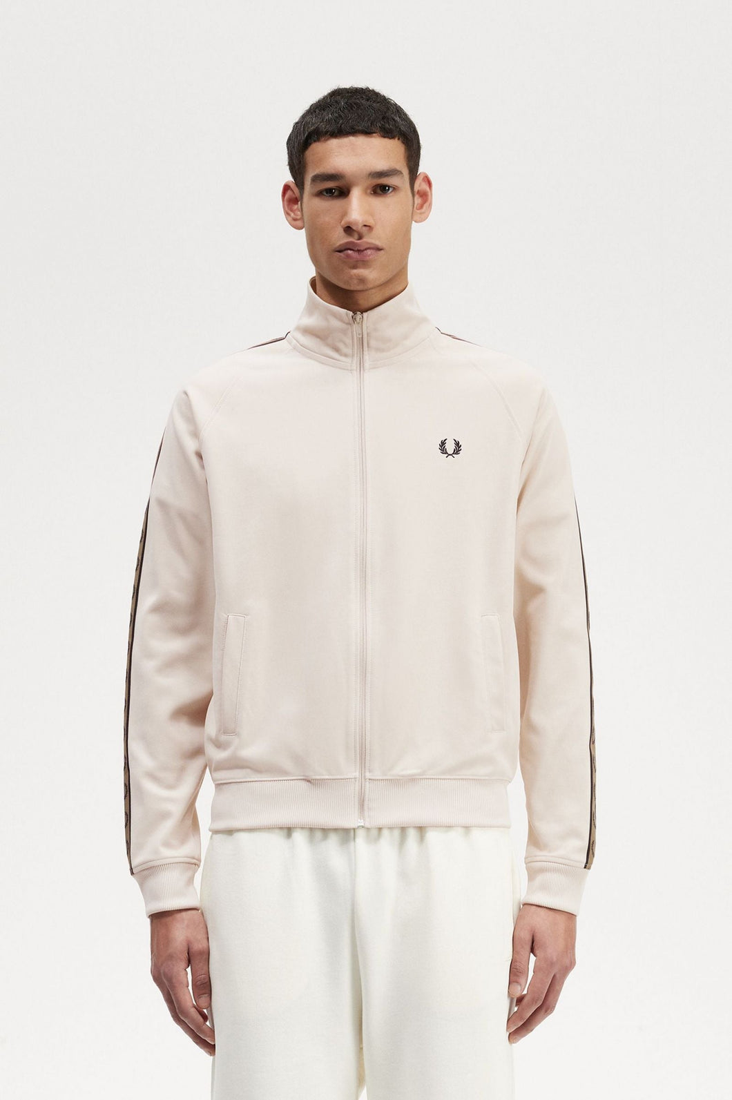 Fred Perry Contrast Tape Track Jacket - Supermen.dk
