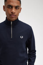 Indlæs billede til gallerivisning Fred Perry Half Zip Sweatshirt - Supermen.dk
