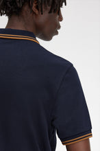 Indlæs billede til gallerivisning Fred Perry M3600 Navy / Dark Caramel / Dark Caramel - Supermen.dk
