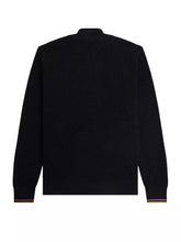 Indlæs billede til gallerivisning Fred Perry Waffle Stitch Half Zip Navy - Supermen.dk
