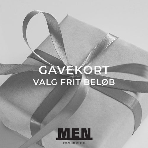 Gavekort - valgfrit beløb - Supermen.dk