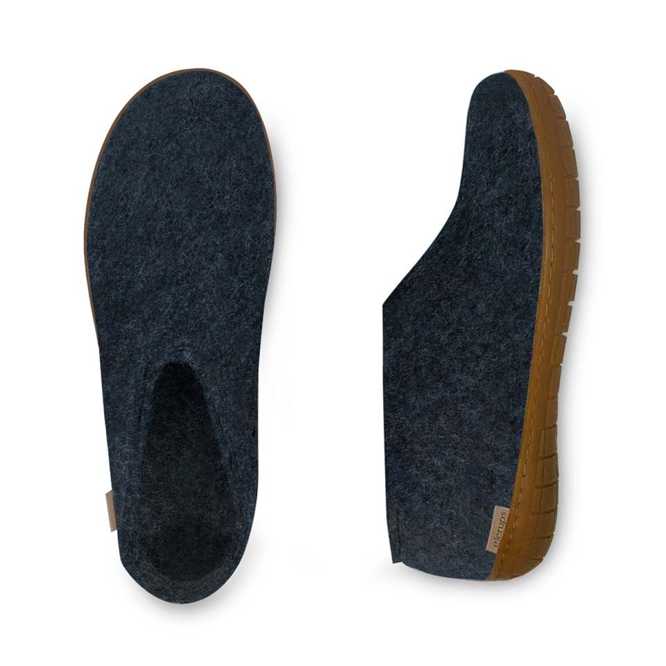 Glerups Sko med naturgummisål – denim - Supermen.dk