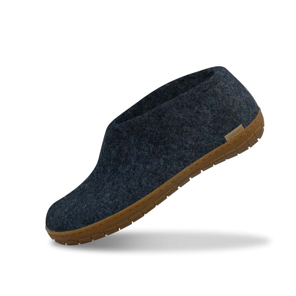 Glerups Sko med naturgummisål – denim - Supermen.dk