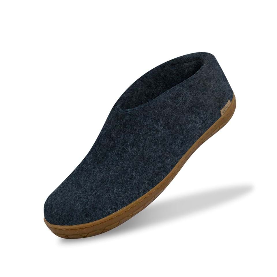 Glerups Sko med naturgummisål – denim - Supermen.dk