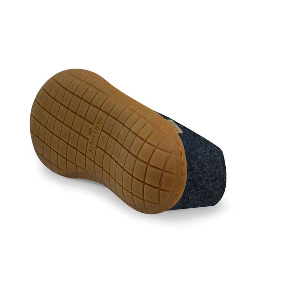 Glerups Sko med naturgummisål – denim - Supermen.dk
