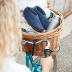 Glerups Sko med naturgummisål – denim - Supermen.dk