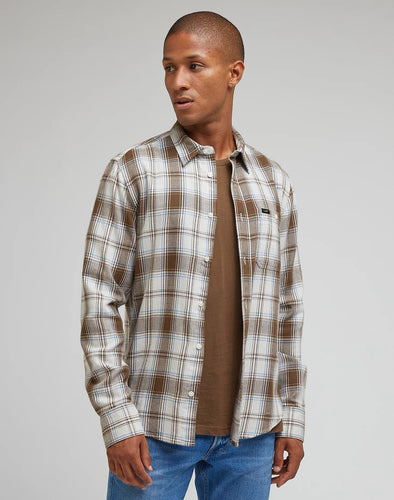 LEE LEESURE SHIRT IN ECRU - Supermen.dk