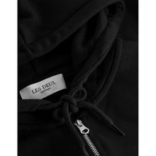 Indlæs billede til gallerivisning Les Deux Blake Zipper Hoodie Black - Supermen.dk
