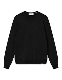 Les Deux Greyson Merino Knit Black - Supermen.dk